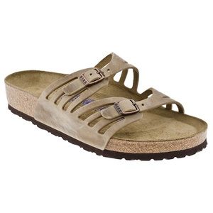 Birkenstock Granada Strappy sz 39 Tobacco color